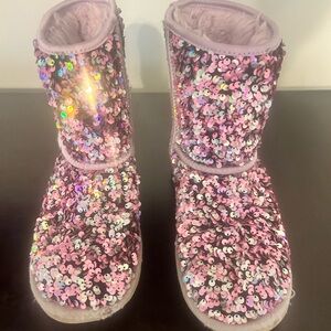 Classic Short Stellar Sequin in purple